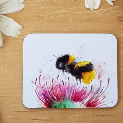 Thistle & Bee Coaster