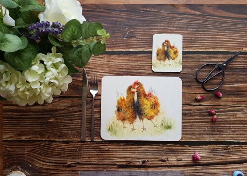 Girls of a Feather Placemat