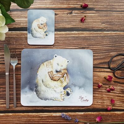Snow Bear and the Magic Book Placemat