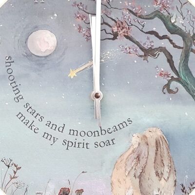 Stars and Dreams Wall Clock