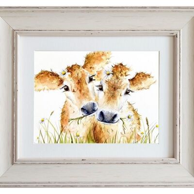 Daisy Moos Medium Framed Print