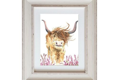 Highland Harriet Medium Framed Print