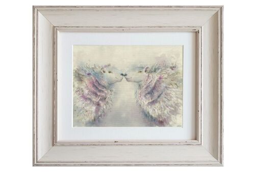 Owain and Gwen Medium Framed Print