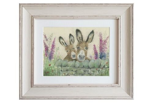 Pip and Poppy Medium Framed Print