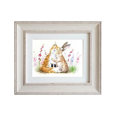 Best Friends Small Framed Print