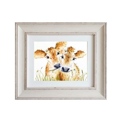 Daisy Moos Small Framed Print