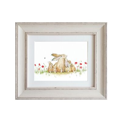Our Family Small Framed Print