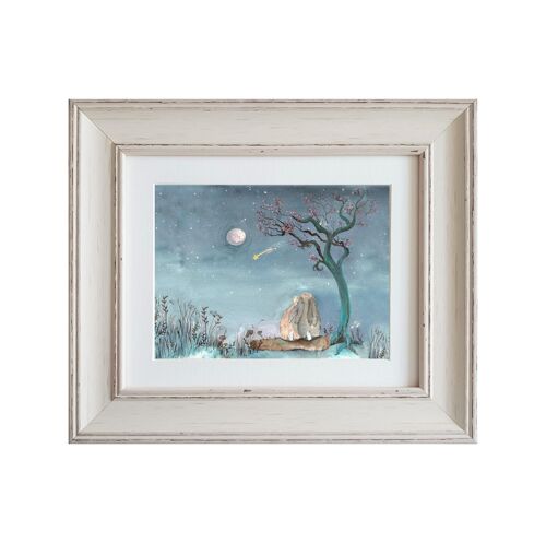Stars and Dreams Small Framed Print