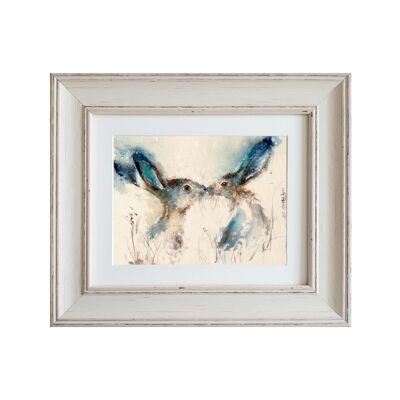 Tickly Kisses Small Framed Print