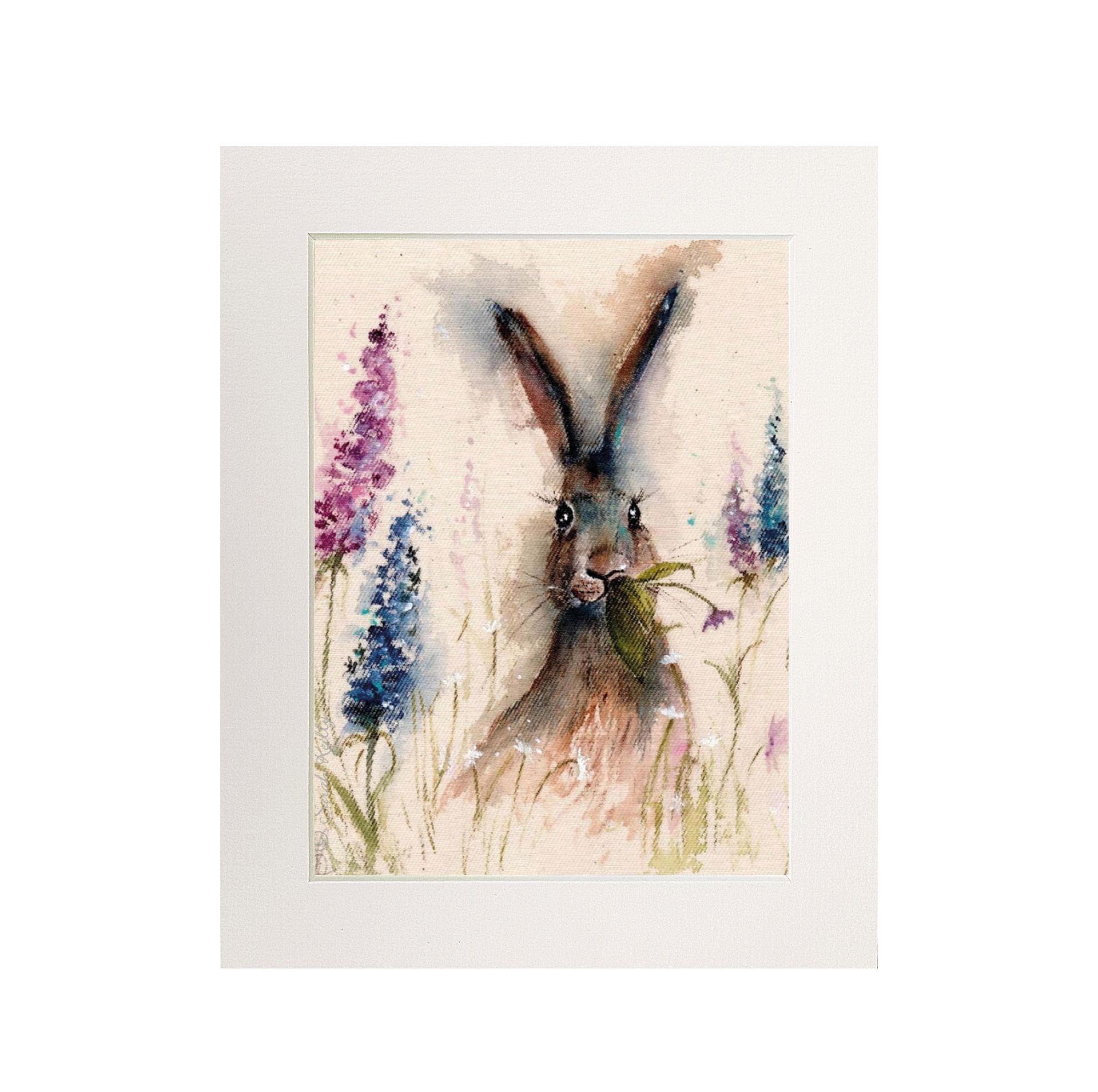 Grignoter dans le jardin de fleurs Impression moyenne