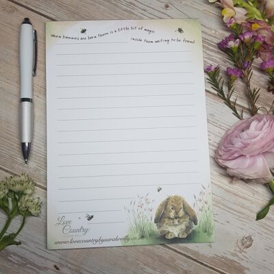 Honey Bunny Desk Jotter