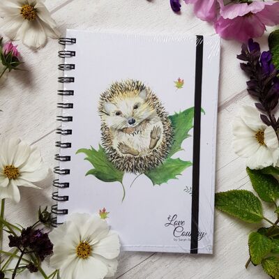 Mr Prickles Hedgehog Notebook