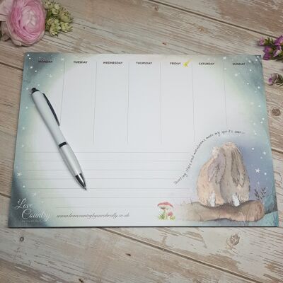 Stars and Dreams Weekly Planner