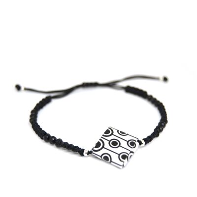 Pulsera Corti con hilo de seda