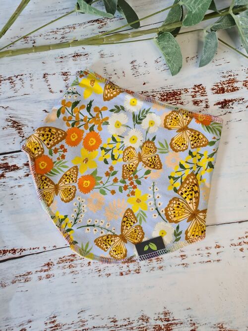 Matching Handmade Baby Clothes - Dribble Bibs - Flutterby Baby