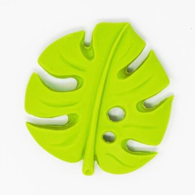 Lanco Monstera Leaf Baby Teether - Made from Natural Rubber