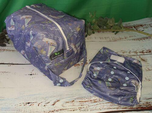 Green Bags - Wet Bags, Dry Bags, Nappy Pods Oh My! Reusable Gift Bags. - Bait Scot