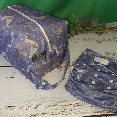 Green Bags - Wet Bags, Dry Bags, Nappy Pods Oh My! Reusable Gift Bags. - Bait Scot