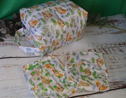 Green Bags - Wet Bags, Dry Bags, Nappy Pods Oh My! Reusable Gift Bags. - Sleepyhead