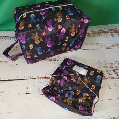 Green Bags - Wet Bags, Dry Bags, Nappy Pods Oh My! Reusable Gift Bags. - Squidding Around