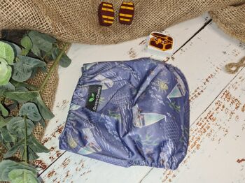 Nautical Collection Bundle Cloth Nappy Set of 4 - Tandem Cloth Pocket Couches avec chanvre/biologique 2