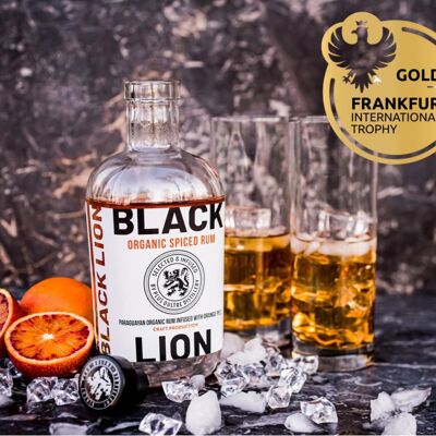 Black lion organic spice rum