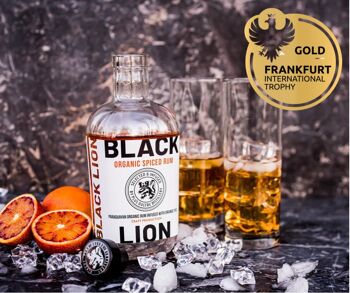 Black lion organic spice rum 1