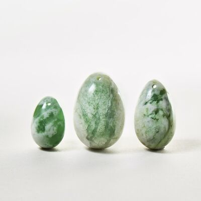 Yoni Eggs Green Jade - Energie féminine