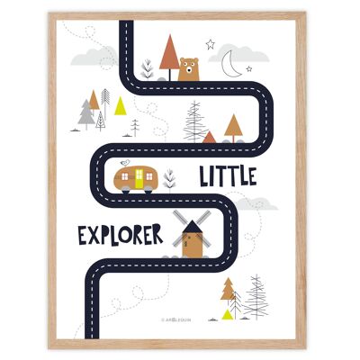 poster little explorer
