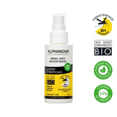 Anti Mosquitoes Tropical Zone - 8h effectiveness 75 ml