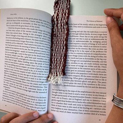 Chrysa Hand-Woven Bookmark