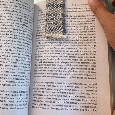 Mini Hand-Woven Bookmark