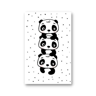 Panda Ansichtkaart