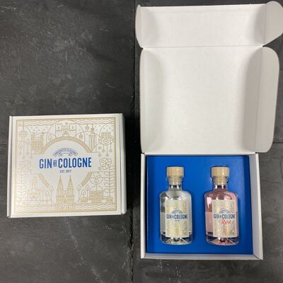 Double box for two 100 ml GdC bottles