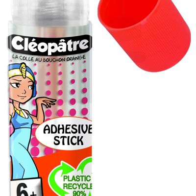 CLEOSTICK TRANSPARENT ADHESIVE 21 GR FOR 6 YEARS OLD "recyCléo"