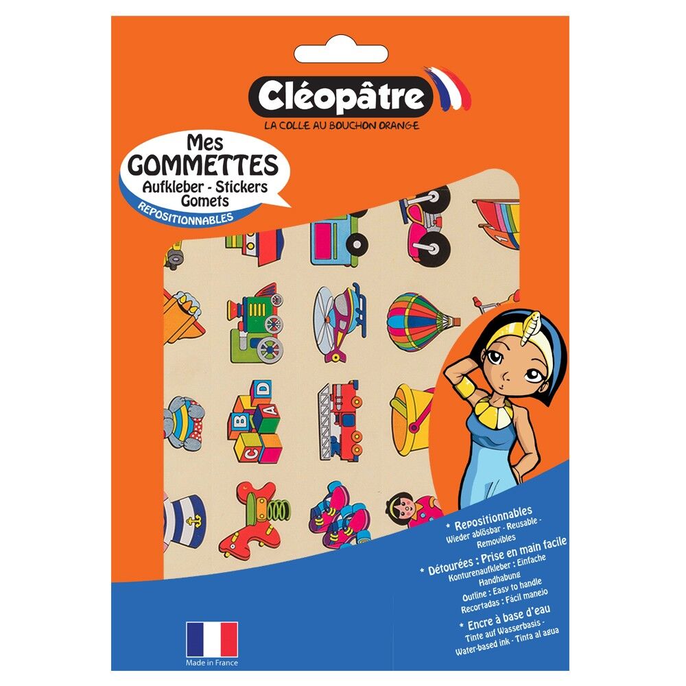 120 Spielzeug- und Transportaufkleber