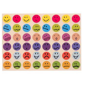 192 gommettes - smileys 2