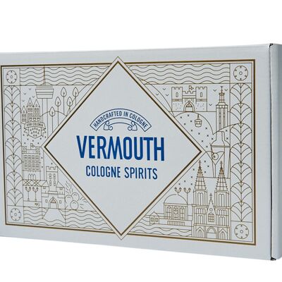 3er Box für drei 100 ml Vermouth Flaschen