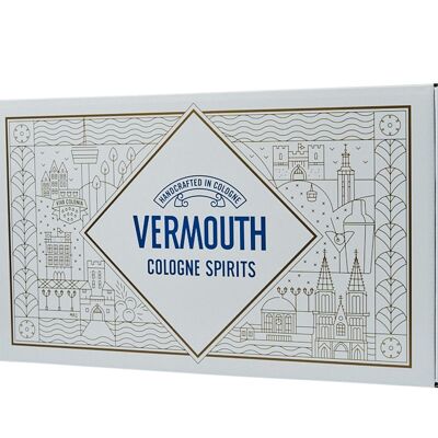 Box of 3 for three 500 ml vermouth bottles