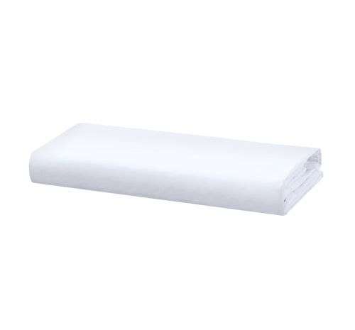 Percale Fitted Sheet - 100 x 200cm + 32cm - White