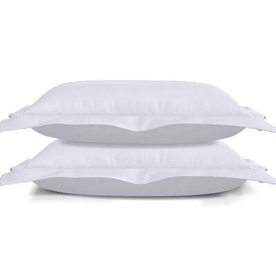 Silky Satin Pillowcase set - 50 x 70cm - White