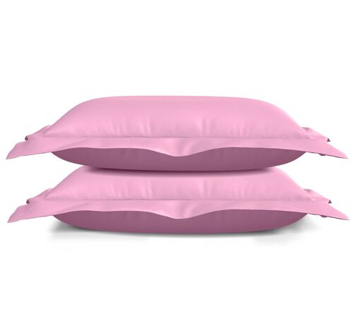 Silky Satin Pillowcase set - 50 x 70cm - Rose