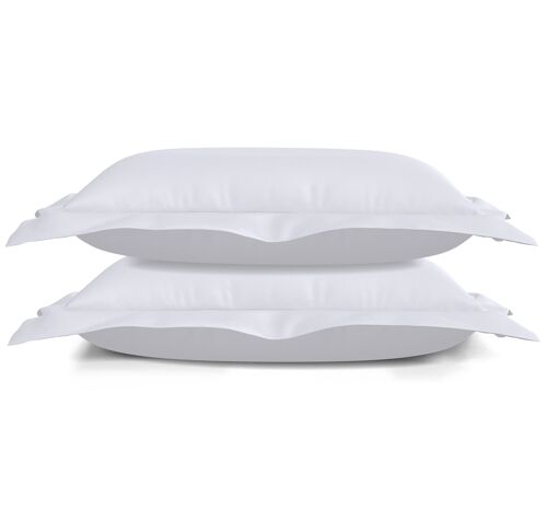 Silky Satin Pillowcase set - 60 x70cm - White