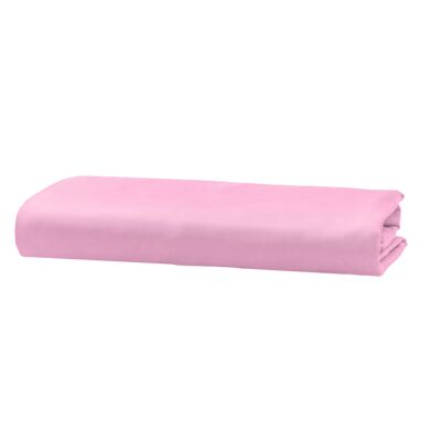Silky Satin Fitted Sheet - 90 x 200cm + 20cm - Rose