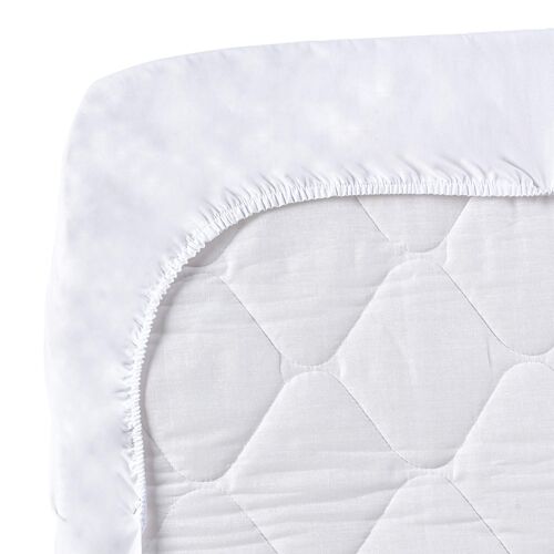 Cover-sheet for bed mattress - WHITE
