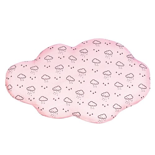 Cloud Pillow - Patterned PINK