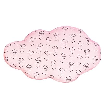 Coussin Nuage - Motif ROSE