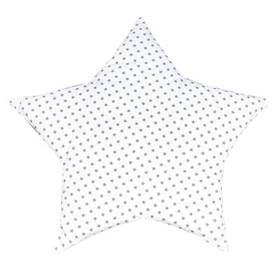 Star Pillow - Patterned colour GREY