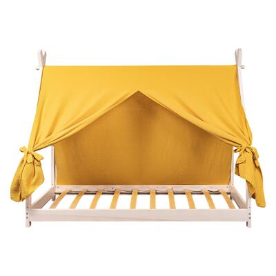 Veil for bed - MUSTARD COLOR