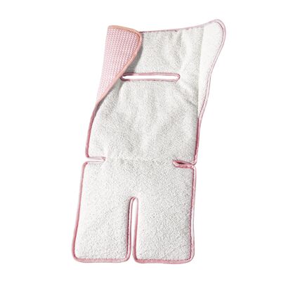 Liner for stroller and infant carrier - PINK